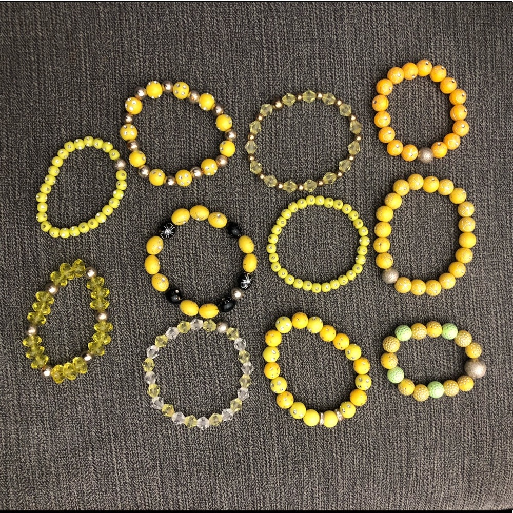 Yellow Bracelets 💛 🟨 🟡